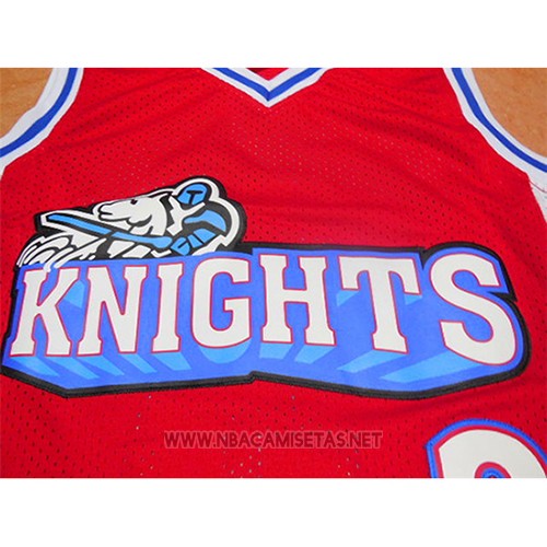 Camiseta Pelicula Knights Calvin Cambridge NO 3 Rojo